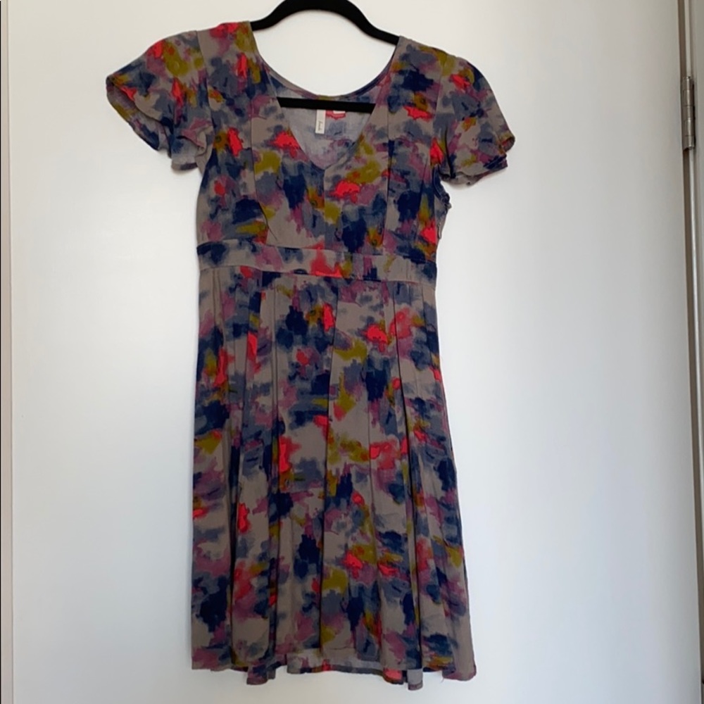 Beautiful watercolor dress